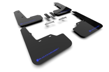 Picture of Rally Armor 22-25 Subaru WRX Black UR Mud Flap w-Blue Logo