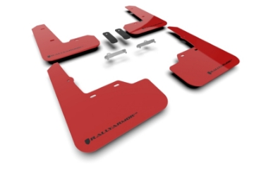 Picture of Rally Armor 22-25 Subaru WRX Red UR Mud Flap w-Black Logo