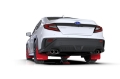 Picture of Rally Armor 22-25 Subaru WRX Red UR Mud Flap w-White Logo
