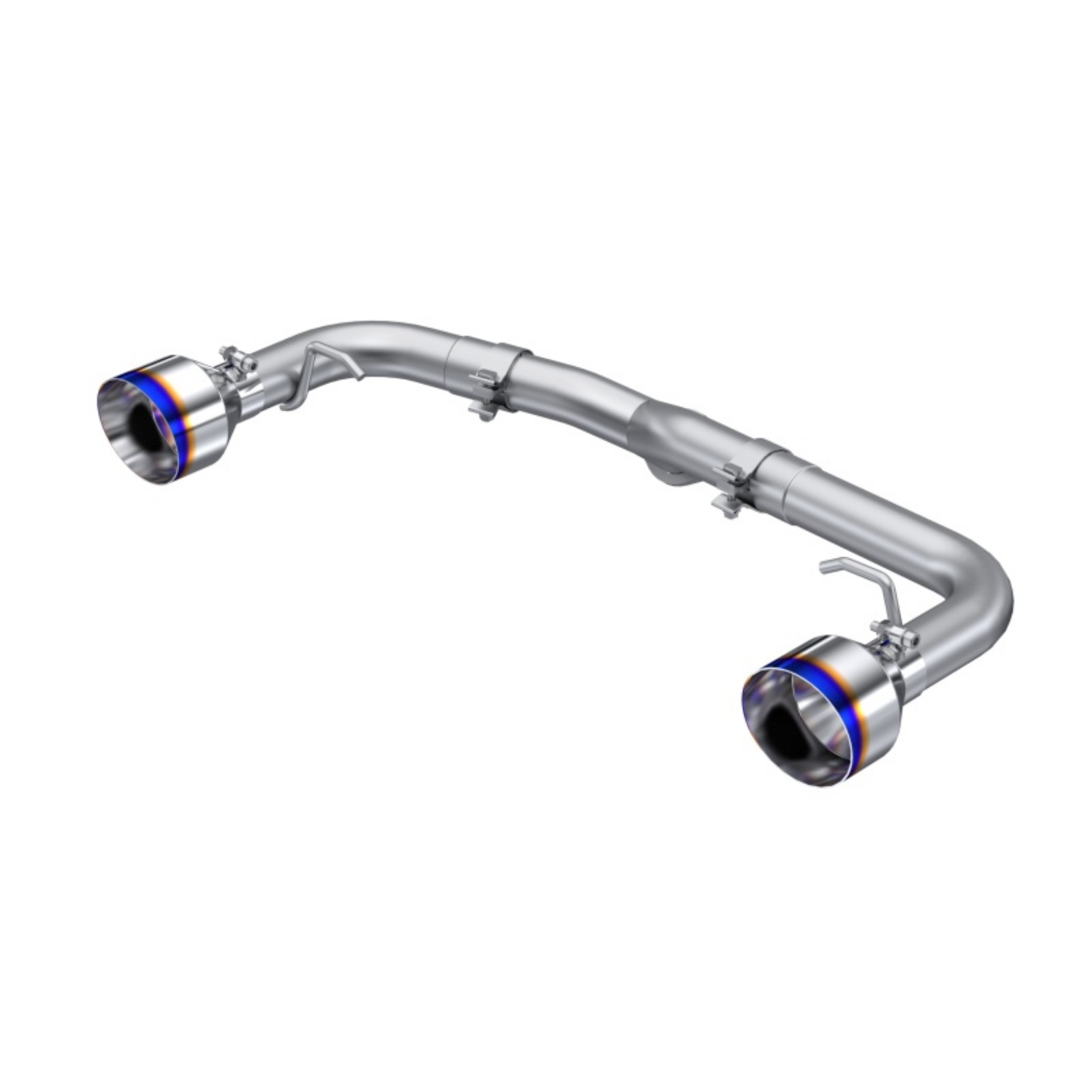 Picture of MBRP 2022 Subaru BRZ 2-4L-Toyota GR86 2-4L 2-5in Dual Split Rear Exit w-5in OD Burnt End Tips - T304