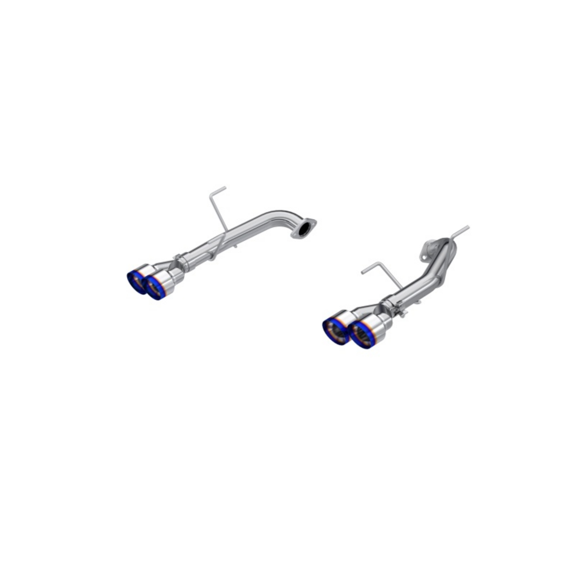 Picture of MBRP 2022 Subaru WRX 2-5in Dual Split Rear Exit w- Quad BE Tips - T304