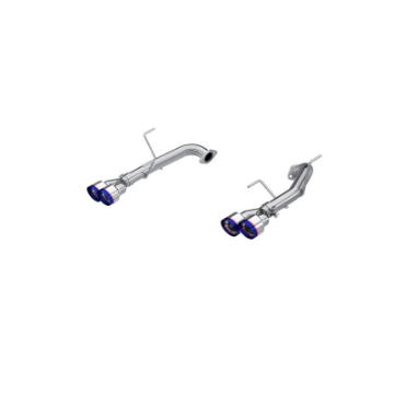 Picture of MBRP 2022 Subaru WRX 2-5in Dual Split Rear Exit w- Quad BE Tips - T304