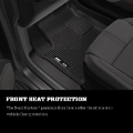 Picture of Husky Liners 14-18 Chevrolet Silverado Crew Cab X-Act Contour Front & Second Seat Floor Liners