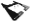 Picture of Rally Armor 22-26 Tesla Model X Black UR Mud Flap w-White Logo