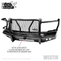 Picture of Westin 10-18 RAM 2500-3500 HDX Bandit Front Bumper - Black