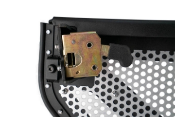 Picture of DV8 18-22 Jeep 4 Door JL-JT Aluminum Half Doors with Perforated Mesh Rear