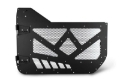 Picture of DV8 18-22 Jeep 4 Door JL-JT Aluminum Half Doors with Perforated Mesh Front