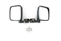 Picture of DV8 18-22 Jeep 4 Door JL-JT Aluminum Half Doors with Perforated Mesh Front