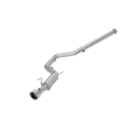 Picture of MBRP 2022 Subaru WRX 2-4L 3in Cat Back 5in OD Single Exit - Aluminized Steel
