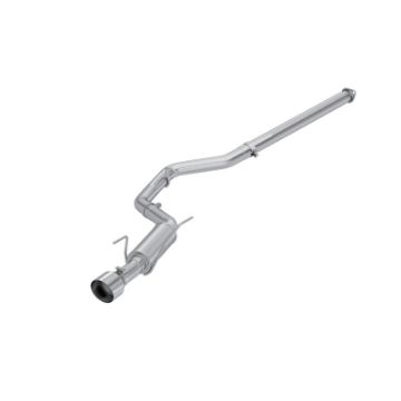 Picture of MBRP 2022 Subaru WRX 2-4L 3in Cat Back 5in OD Single Exit - Aluminized Steel