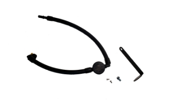 Picture of J&L 2021-5-2024 Ford Bronco 2-3L EcoBoost Oil Separator 3-0 Passenger Side - Black Anodized