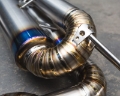 Picture of VR Performance 01-05 BMW M3 E46 Titanium Exhaust System- Quad Titanium Tips