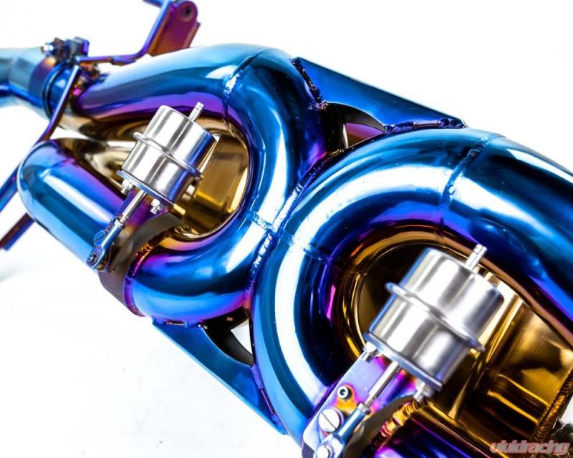 Picture of VR Performance Audi R8 2020+ Blue Titanium Exhaust System