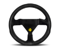 Picture of Momo MOD11 Steering Wheel 260 mm -  Black Suede-Black Spokes