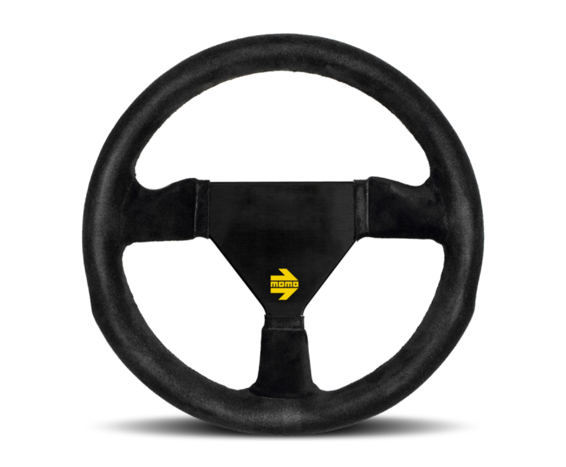 Picture of Momo MOD11 Steering Wheel 260 mm -  Black Suede-Black Spokes