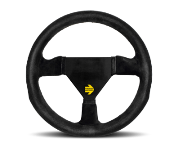 Picture of Momo MOD11 Steering Wheel 260 mm -  Black Suede-Black Spokes