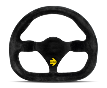 Picture of Momo MOD27 Steering Wheel 270 mm -  Black Suede-Black Spokes