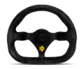 Picture of Momo MOD27 Steering Wheel 290 mm -  Black Suede-Black Spokes