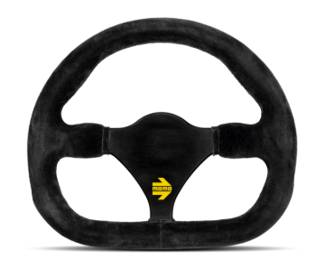 Picture of Momo MOD27 Steering Wheel 290 mm -  Black Suede-Black Spokes