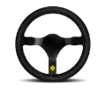 Picture of Momo MOD31 Steering Wheel 320 mm -  Black Suede-Black Spokes