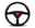 Picture of Momo Montecarlo Alcantara Steering Wheel 320 mm - Black-Red Stitch-Black Spokes