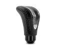 Picture of Momo Combat Evo Shift Knob - Black Leather, Carbon Effect Insert, Black Stitching