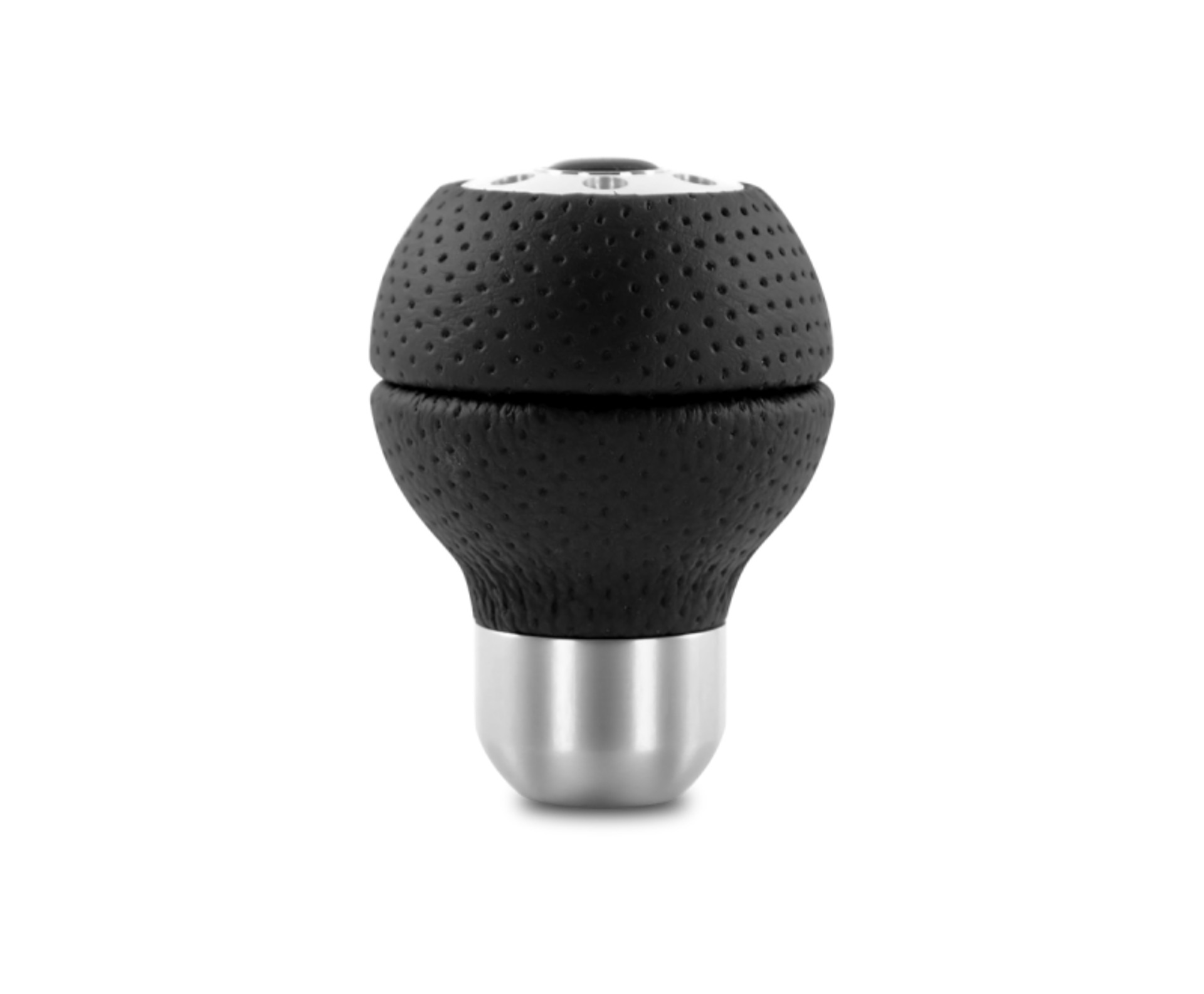 Picture of Momo Race Shift Knob - Black Airleather, Aluminum Insert