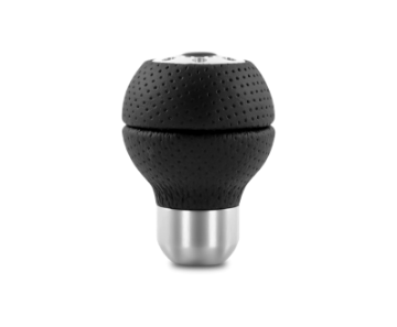 Picture of Momo Race Shift Knob - Black Airleather, Aluminum Insert