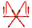 Picture of Momo Int- Camlock 6pt Clip In Restraint-Red