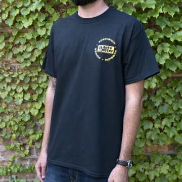 Picture of Autometer Black Competition Instruments T-Shirt - Large