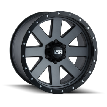 Picture of ION Type 134 20x10 - 5x127 BP - -19mm Offset - 83-82mm Hub Matte Gunmetal-Black Beadlock Wheel