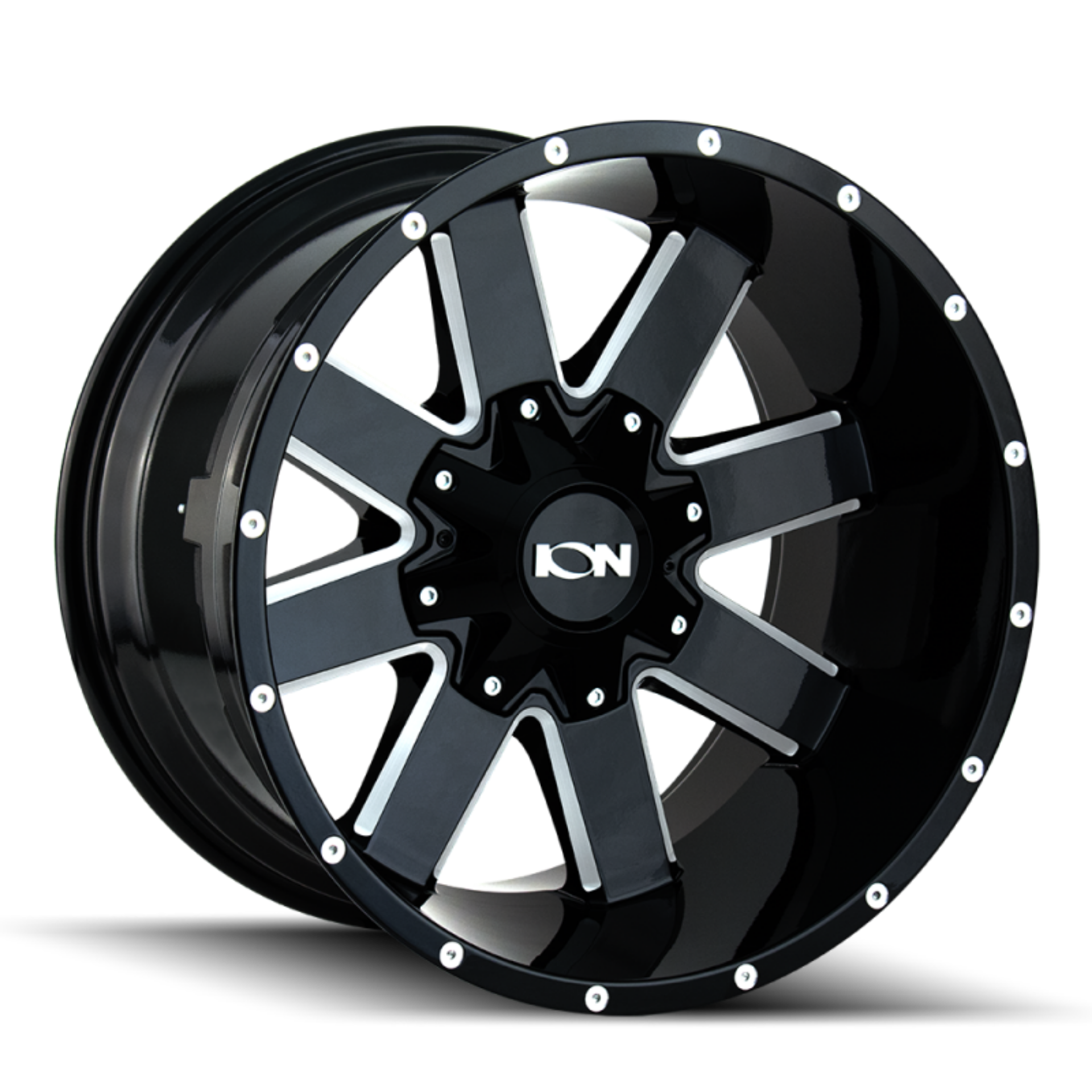 Picture of ION Type 141 20x9 - 6x135 BP - -3mm Offset - 106mm Hub Gloss Black Milled Wheel