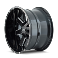 Picture of ION Type 141 20x9 - 5x127 BP - 18mm Offset - 87mm Hub Gloss Black Milled Wheel