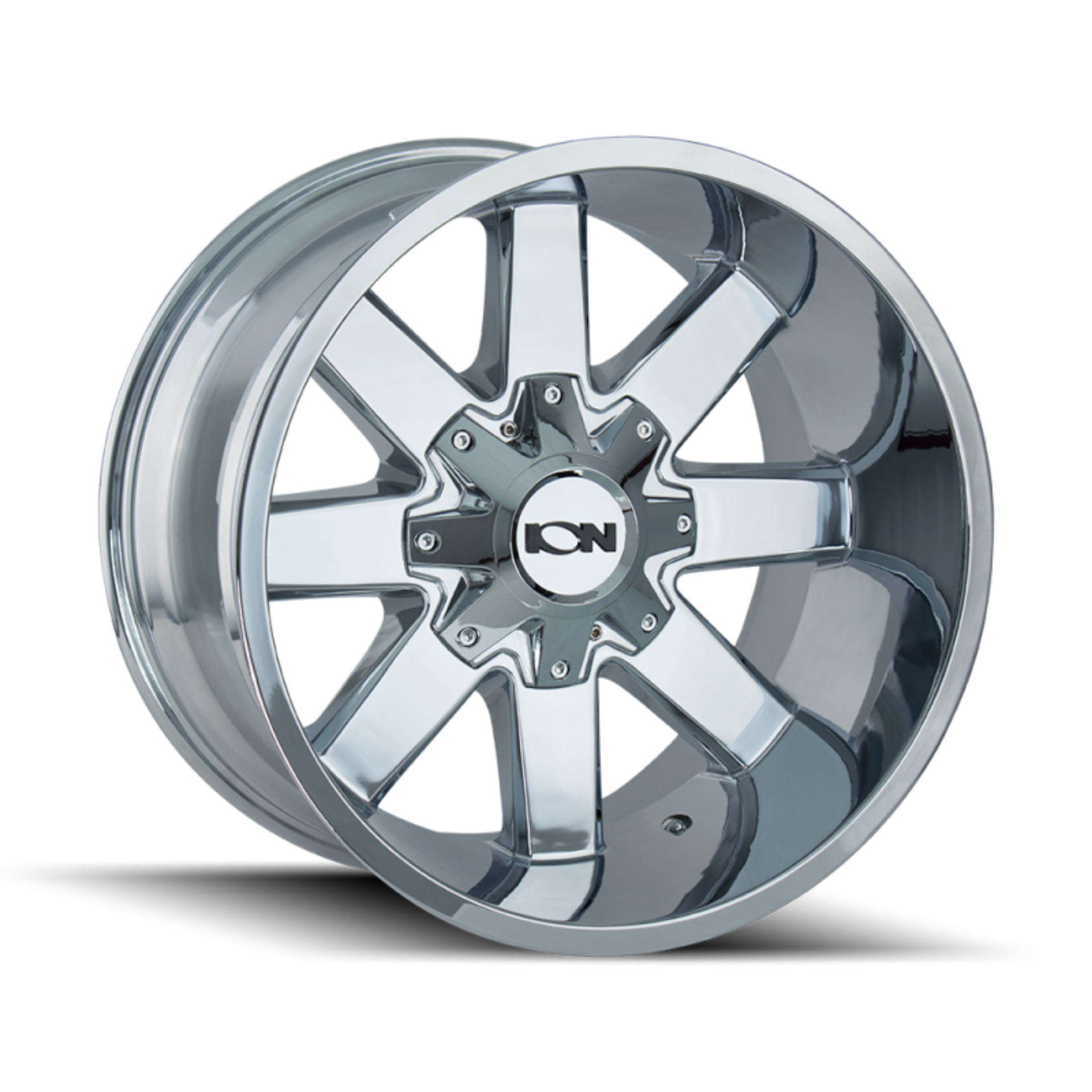 Picture of ION Type 141 20x9 - 8x165-1 BP - 0mm Offset - 130-8mm Hub Chrome Wheel