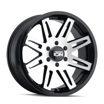 Picture of ION Type 142 20x9 - 8x170 BP - 0mm Offset - 130-8mm Hub Black-Machined Wheel