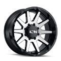 Picture of ION Type 143 17x9 - 6x135 BP - -12mm Offset - 87-1mm Hub Black-Machined Wheel