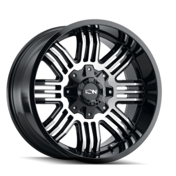Picture of ION Type 144 20x10 - 8x165-1 BP - -19mm Offset - 125-2mm Hub Black-Machined Wheel
