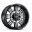 Picture of ION Type 144 17x9 - 5x127 BP - -12mm Offset - 87-1mm Hub Black-Machined Wheel