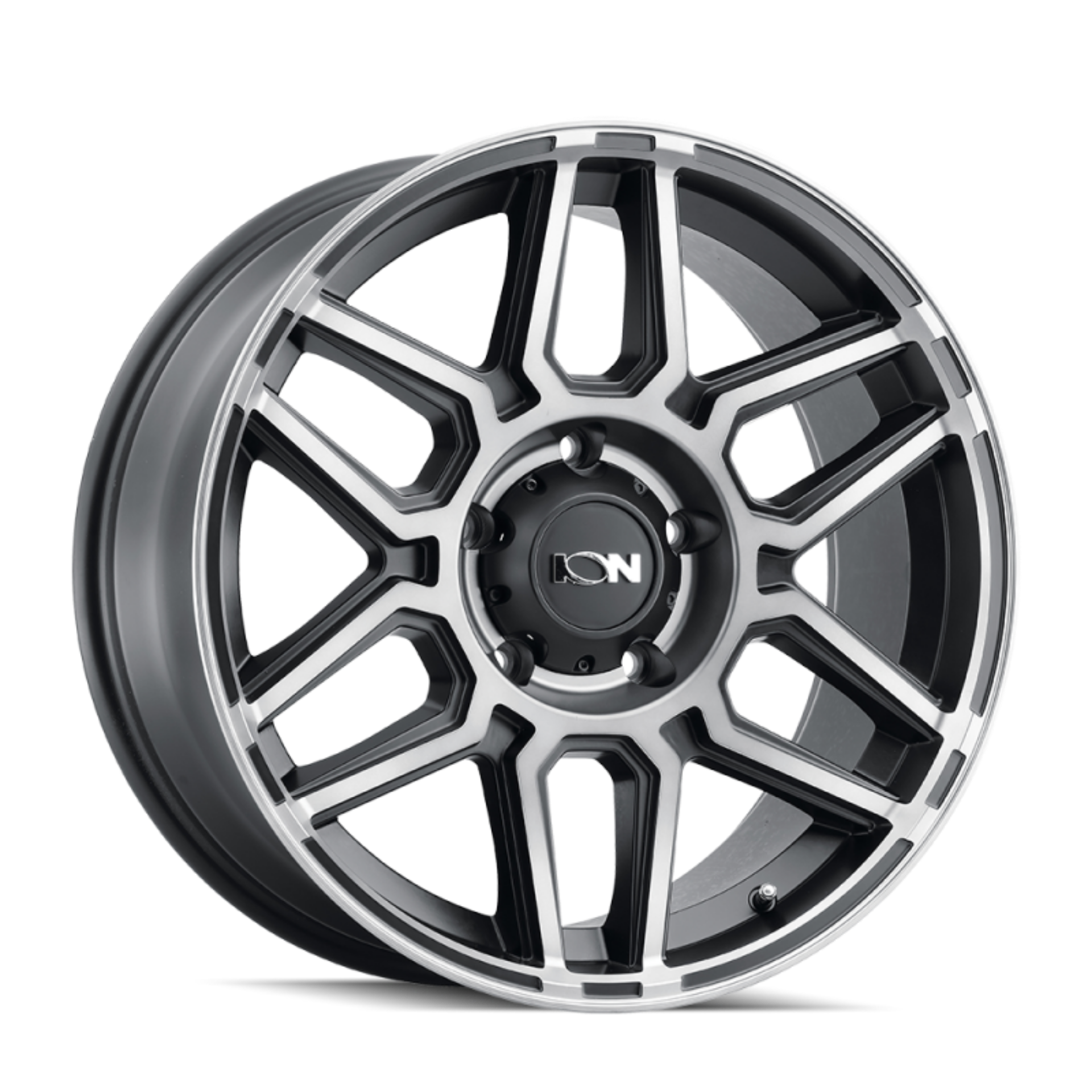Picture of ION Type 146 20x9 - 5x127 BP - 0mm Offset - 78-1mm Hub Matte Black W-Machined Dart Tint Wheel