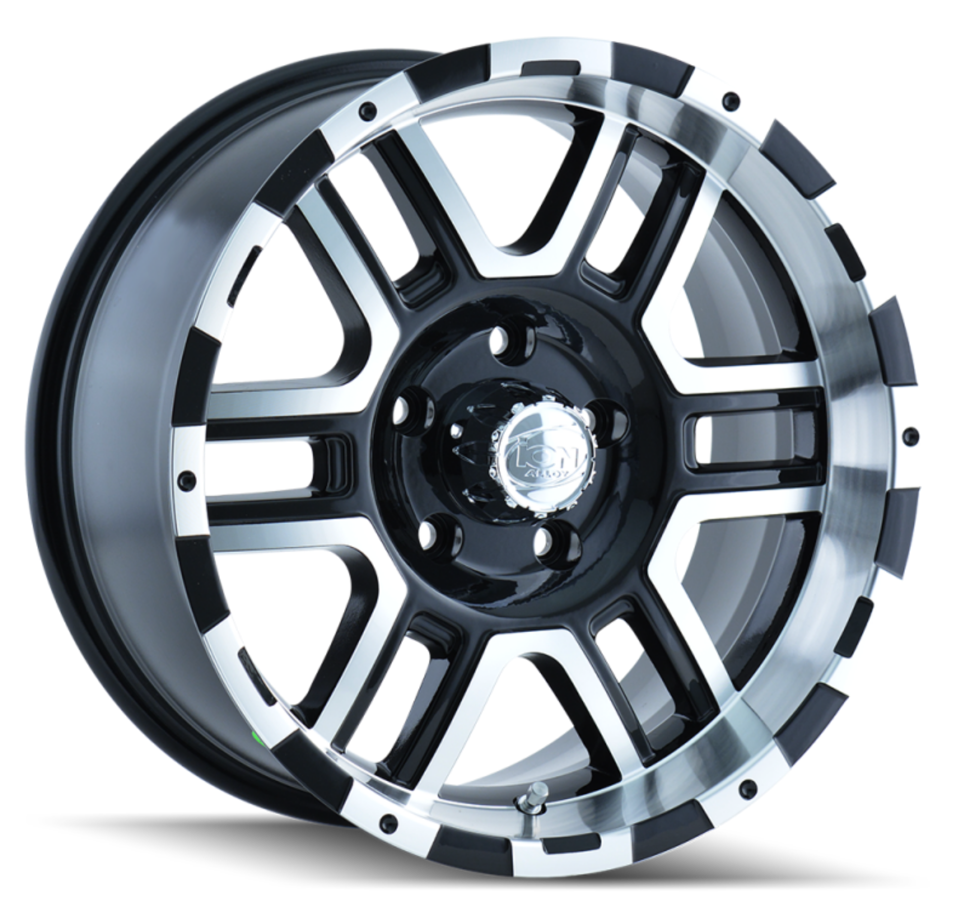 Picture of ION Type 179 17x8 - 7x150 BP - 10mm Offset - 87mm Hub Black-Machined Wheel