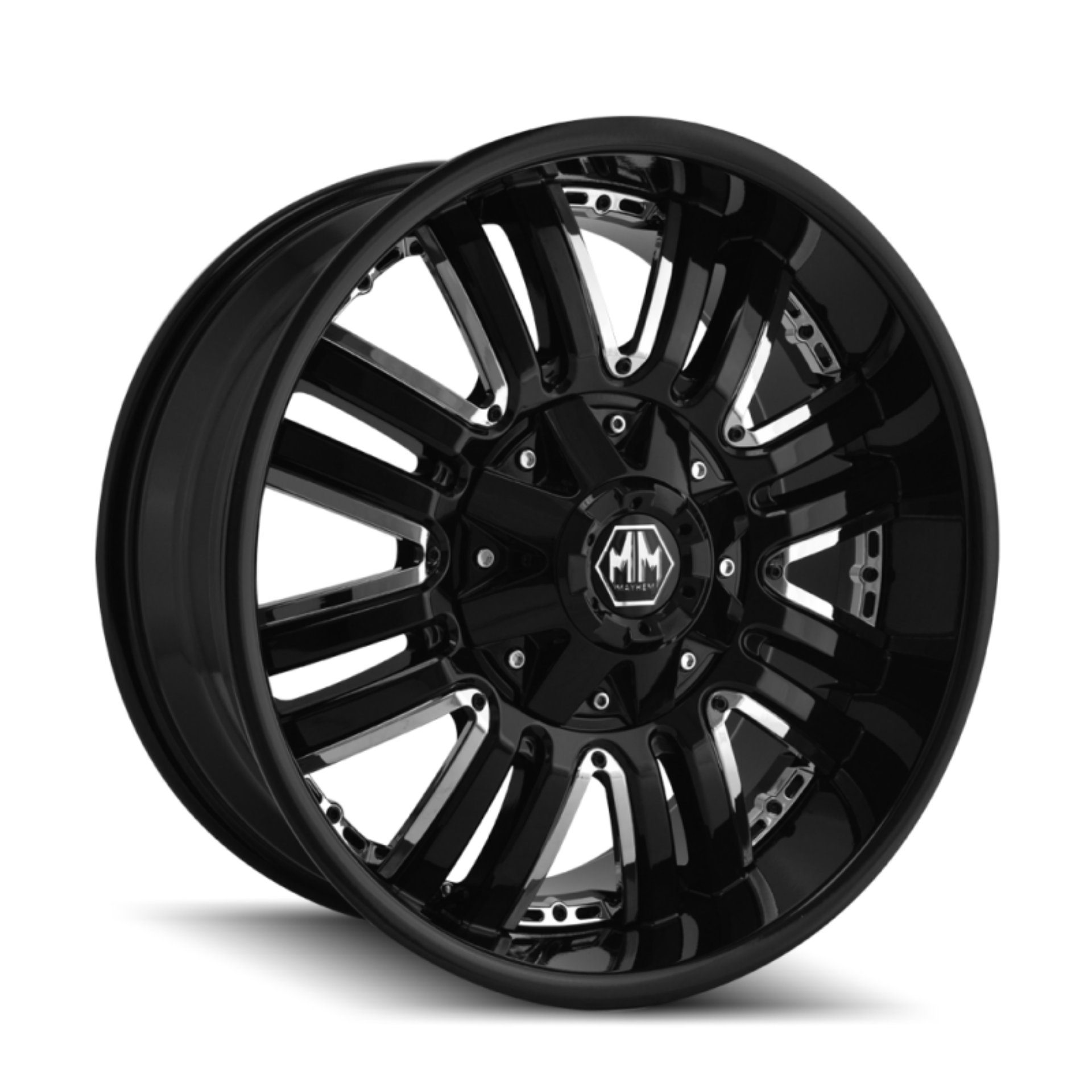 Picture of Mayhem 8070 Assault 18x9 - 5x114-3 BP - 18mm Offset - 87mm Hub Black Wheel