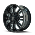 Picture of Mayhem 8070 Assault 18x9 - 5x114-3 BP - 18mm Offset - 87mm Hub Black Wheel