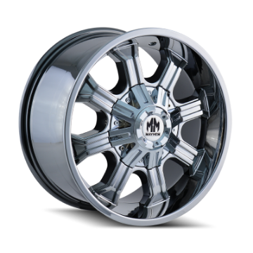Picture of Mayhem 8102 Beast 20x9 - 5x127 BP - -12mm Offset - 87mm Hub Chrome Wheel