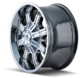 Picture of Mayhem 8102 Beast 20x9 - 5x150 BP - 0mm Offset - 110mm Hub Chrome Wheel