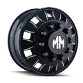Picture of Mayhem 8180 BigRig 24-5x8-25 - 10x285-75 BP - 168mm Offset - 220-1mm Hub Inner Black Wheel