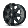 Picture of Mayhem 8030 Chaos 20x9 - 6x135 BP - 18mm Offset - 106mm Hub Matte Black Wheel