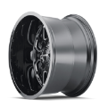 Picture of Mayhem 8107 Cogent 20x9 - 5x139-7 BP - 0mm Offset - 110mm Hub Black w- Milled Spokes Wheel