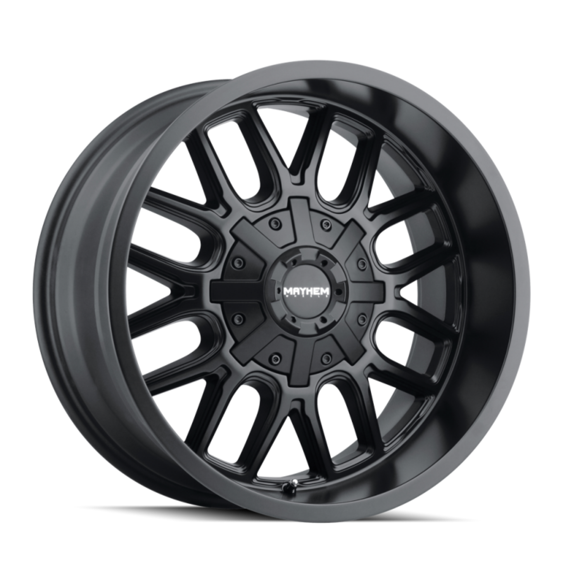 Picture of Mayhem 8107 Cogent 20x12 - 8x165-1 BP - -51mm Offset - 130-8mm Hub Matte Black Wheel