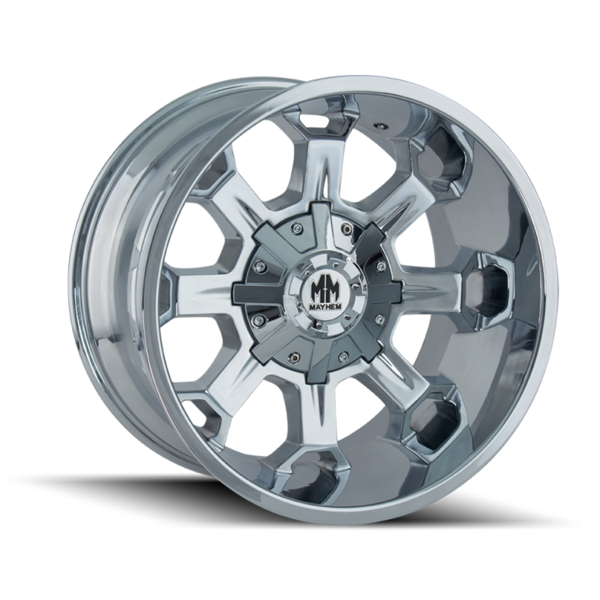 Picture of Mayhem 8105 Combat 18x9 - 5x114-3 BP - -12mm Offset - 87mm Hub Chrome Wheel