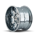 Picture of Mayhem 8105 Combat 18x9 - 5x150 BP - -12mm Offset - 110mm Hub Chrome Wheel